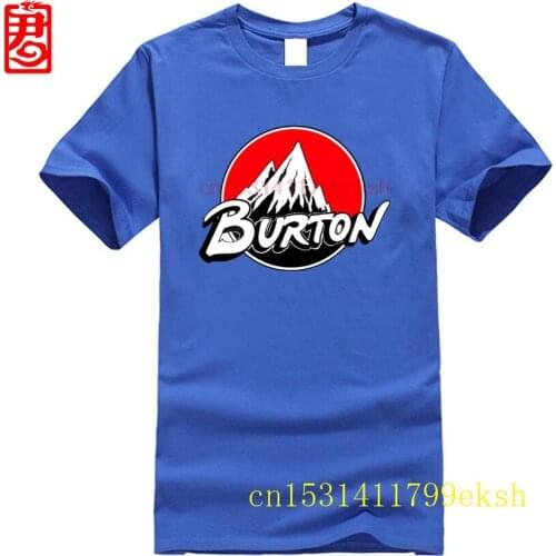 Red Burton Logo Arrow Snowboards T Shirt Cartoon Tee Shirt Homme Top Tees Men Cool 2020 Humor Tee Shirt 100% Cotton Tops Graphic