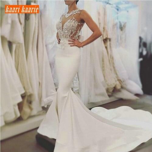 Kaari Kaarie Mermaid Silhouette Wedding Dresses