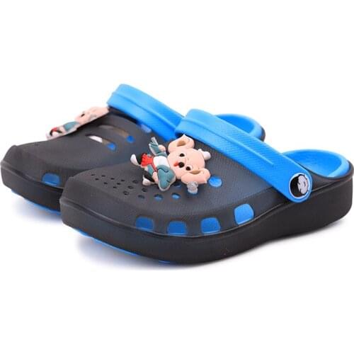 Summer Children Sandals Beach Breathable Shoes Boys Girls Sandals New Cartoon Non-slip Slippers Casual Soft Bottom Kids Sandals