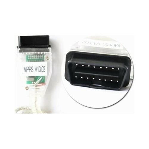 MPPS V13.02 Interface USB OBDII OBD2 ECU Chip Tuning Scanner Diagnostic Cable