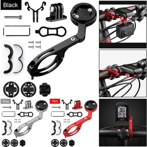 MTB Bicycle Racks multi aluminum alloy code meter frame multi-functional universal code meter extended flashlight support