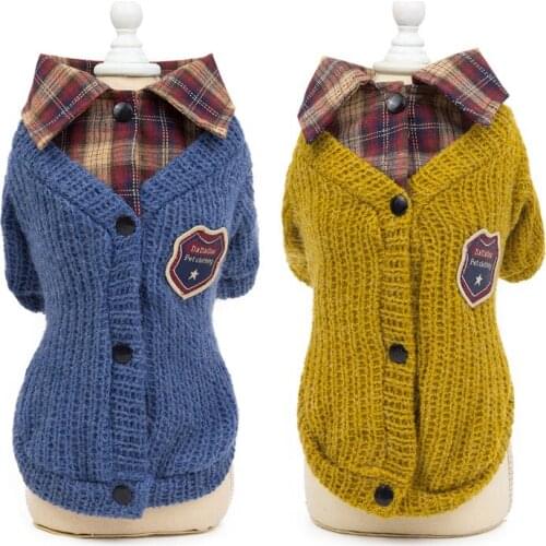 Soft Warm Small Dog Winter Sweater Pet Coat Clothes Puppy Cat Clothing Apparel