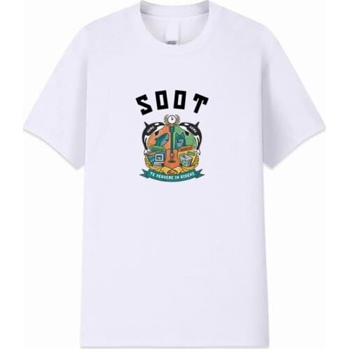 2021 Summer New100% Cotton Cartoon Pictures Printing T Shirt Men Causal O-neck Basic T-shirt Male High Quality Classical Tops