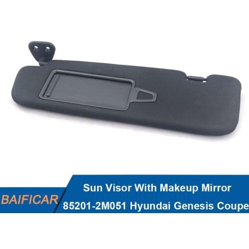 Baificar Brand New Genuine Sun Visor With Makeup Mirror 85201-2M051 , 85202-2M051 For Hyundai Genesis Coupe