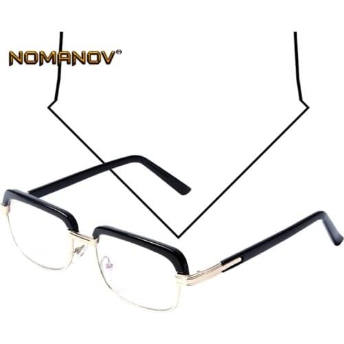 Retro Natural Crystal Lenses Eyebrow Anti-fatigue Men Women Reading Glasses +0.75 +1.25 +1.5 +2.00 +1.75 TO +4 with Case