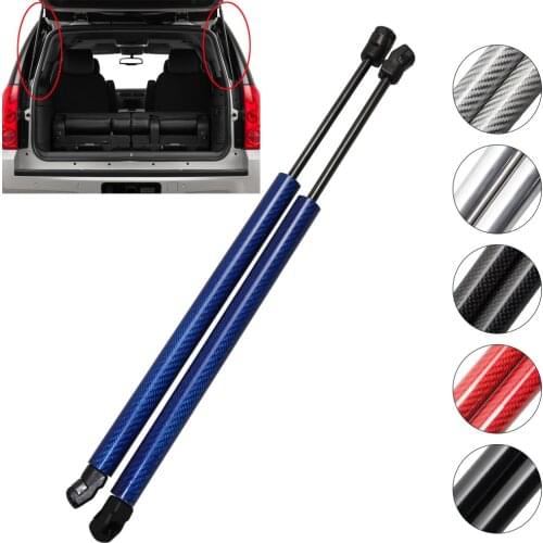 Carbon fiber Auto Tailgate Hatch Boot Lift Supports Gas Struts Charged for Cadillac Escalade 2007-2013 GMC Tahoe Yukon XL