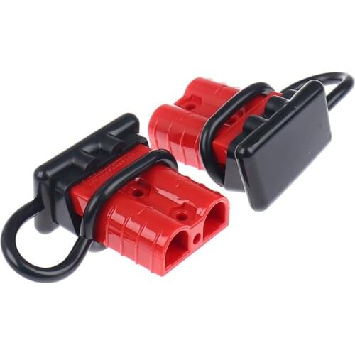 50A Battery Trailer Charge Plug Connector For Disconnect Winch Electrical Cables