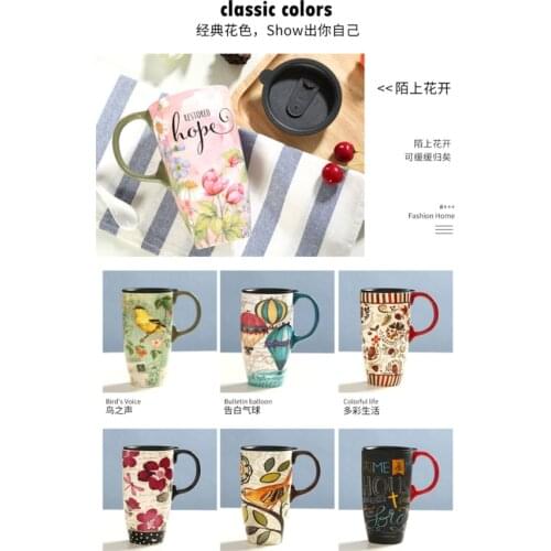 Christmas Gift Porcelain Cute Couple Pair Of Breakfast Milk Coffee Ceramic gift mugs