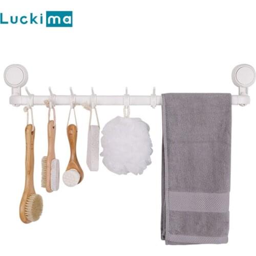 Vacuum Wall Hooks Towel Hook for Bathroom Clothes Suction Heavy Load Rack Cup Sucker Home Hangers No Need Adhesive No Drilling