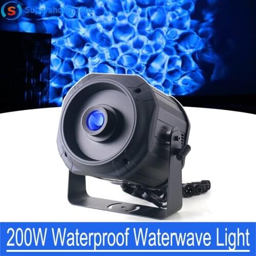 Waterproof Building Wall Light LED Water Wave Effect 200W Logo Projector Light