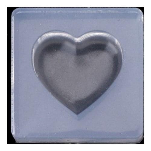 Jewelry Silicone Mold 3D Heart Shape Pendant Epoxy Resin Jewelry DIY Craft Tool