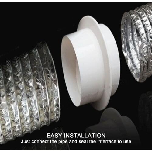 Draft Blocker Damper Ventilation Check Valve Draught Back Shutter For Ducting Kitchen Home Ventilation Grill Exhaust Outlet