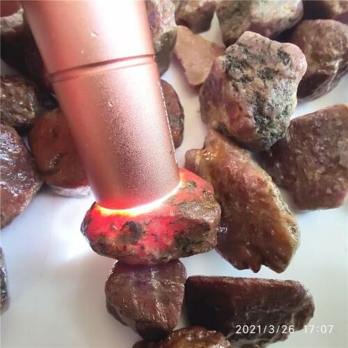 2-4cm Natural Corundum Rough Ruby Mineral Gemstone Jewelry DIY Making Specimen Reiki Healing Crystal Ruby Raw Gemstone Craft