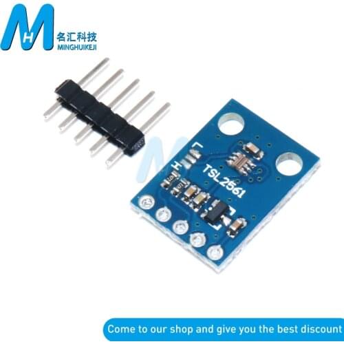 1pcs GY-2561 TSL2561 Luminosity Sensor Breakout infrared Light Sensor Module integrating Sensor