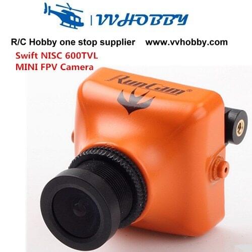 2016 new Runcam Swift NTSC 600TVL MINI FPV Camera Horizontal Fov 90 angle 2.8mm Lens & Base Holder for Mini QAV FPV NTSC System