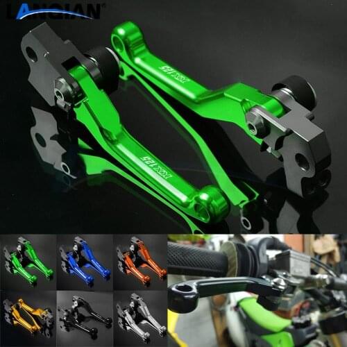 For Kawasaki KX125 Dirt Bike Pivot Lever Motorcycle Brake Clutch Lever KX 125 2000 2001 2002 2003 2004 2005 2006 2007 2008 Parts