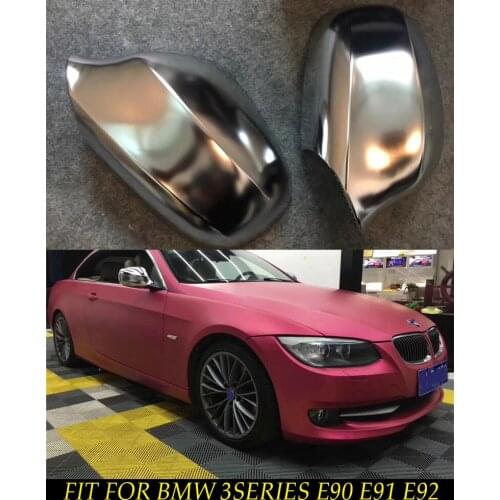 For BMW 3 Series E90 E91 E92 E93 2009 2010 2011 Replacement Rearview Side Mirror Cover Housing Matt Silver