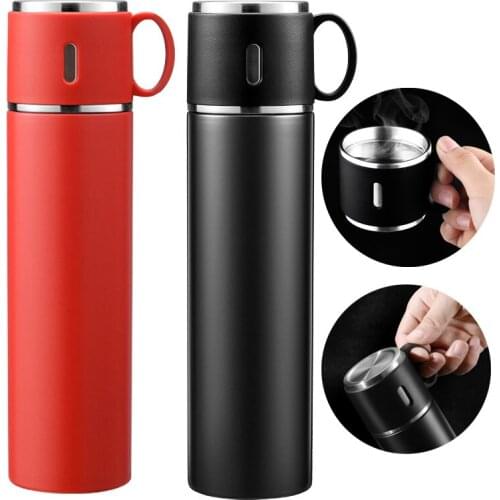 Travel BPA Free Premium Insulated Cup Thermoscup Portable Stainless Steel Thermos Cup Bottle Insulated Vacuum Thermos Flask