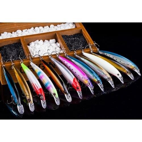Walk Fish 1PCS 11cm 13g Fishing Lure Hard Bait Fish Minnow Luminous Artificial Baits Fishing Wobbler Japan Pesca Lure Crankbait