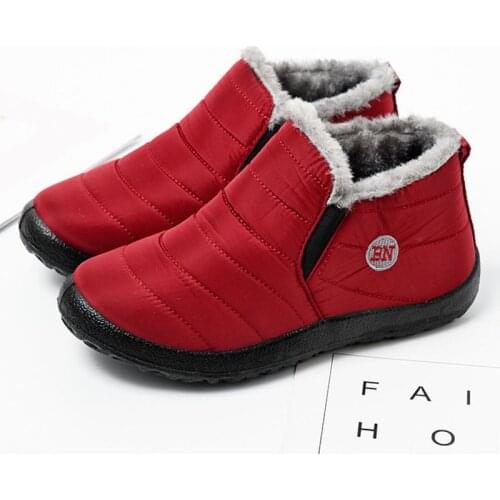 Platform Women Sneakers Outdoor Casual Shoes Woman Waterproof Female Shoes Winter Snow Fur Women Shoes Keep Warm Sneakers