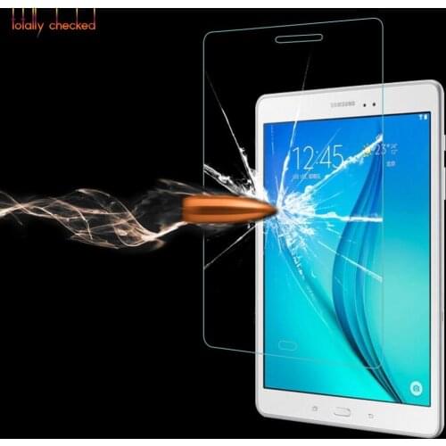 Real Glass for Samsung Galaxy Tab A 8.0 T350 T351 T355 8" + Cleaning Kit + Dust Stickers 9H Tempered Glass Screen Protector Film
