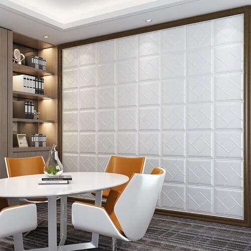 New3D Wall Stickers Imitation Brick Bedroom Decor Waterproof Self-adhesive Wallpaper For Living Room Kitchen TV Backdrop Decor