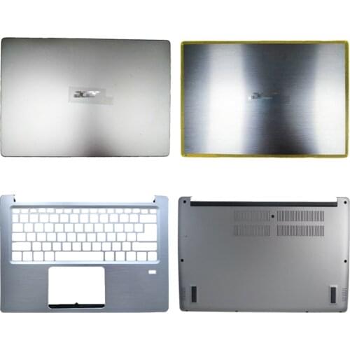 New Laptop LCD Back Cover/Palmrest/Bottom Case For Acer Swift 3 SF314-54 SF314-54G Series Top A Case Silver/Pink