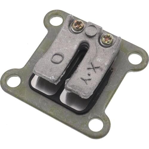40-6 Reed High Performance Valve Block Plate For 47cc 49cc ATV Quad Dirt Pocket Bike Mini Moto 2 Stroke Go Kart Motorcycle