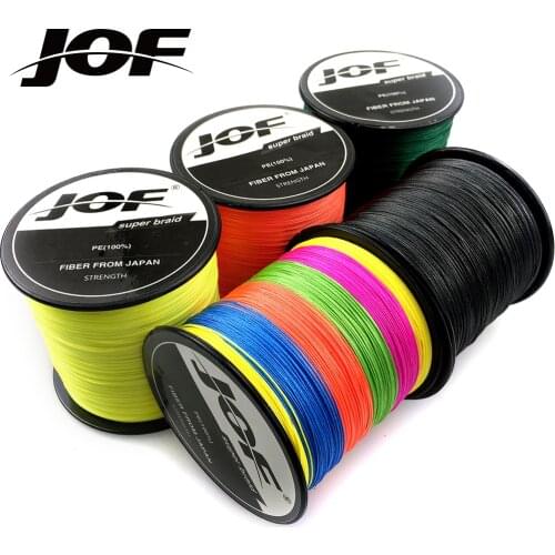 JOF 4 Braid 300M PE Braided Fishing Line 4 Strand Super Strong Japan Multifilament Thread for Carp Fishing