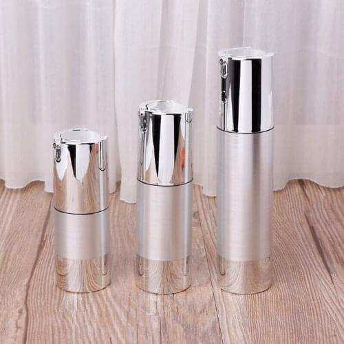 Empty Airless Bottle Cosmetic Plastic Pump Container Travel Tool 15 /30 /50ml