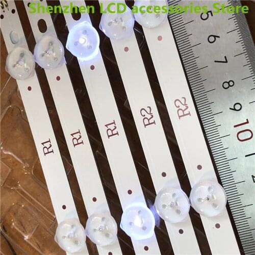 10 Pieces/lot, original 42"LED strip For Vizio E420-A0 LG 42LN5300 LG 42LN5400 LC420DUE(SF)(R7) R1+L1=6PCS R2+L2=4PCS