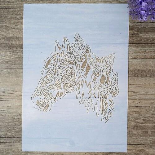 A4 A3 A2 Size DIY Craft Layering Stencil For Wall Painting Scrapbooking Stamping Stamp Album Decorative Embossing Paper Card