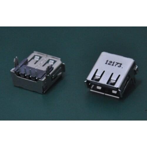 1pcs USB female connector fit for DELL N4050 N4040 M4040 Vostro 1440 2421 INSPIRON 1440 series laptop motherboard usb socket