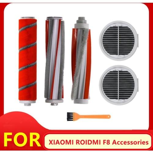 Main Rolling Brush Mite Removal Brush Hepa Filter Replacement Kits For Xiaomi Roidmi F8 Handheld Wireless Vacuum cleaner Parts