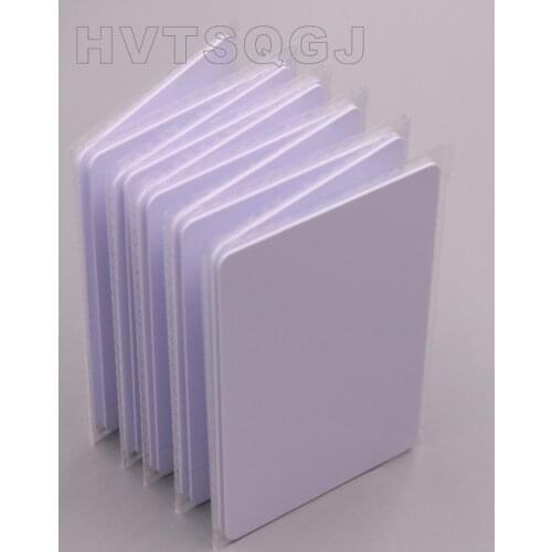 10pcs Free shipping Access Control Cards Blank White UHF RFID PVC Cards - Alien H3 512Bits