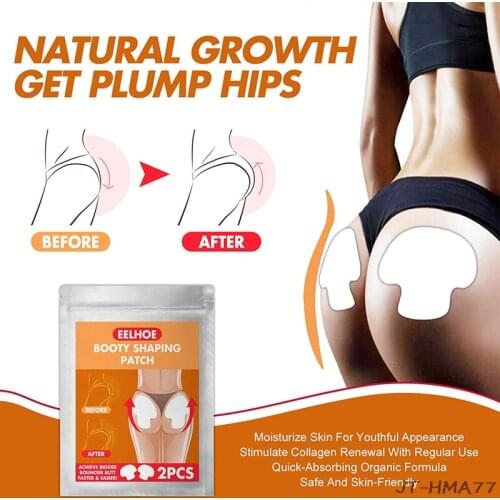 2/4 Pc Butt-Lift Shaping Patch Moisturizing Plant Extracts Buttock Lifting Pads