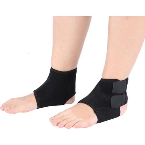 2Pc Ankle Support Warm Ankle Brace Foot Guard Sprain Injury Wrap Elastic Stabilizers for Sport Posture Corrector Corset for Foot