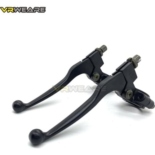 Aluminum 22mm 7/8'' Left Handlebar Clutch Lever for Pit Dirt Bike Motorcycle Brake ATV Modification Left Handle Perch