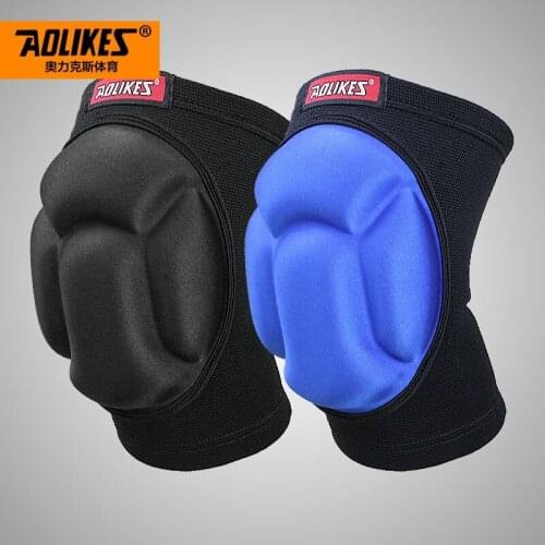 Aolikes Anti-collision Knee Support Neoprene Guard Protect Gear Basketball Shockproof Sponge Pad Brace Guard Knee Pads