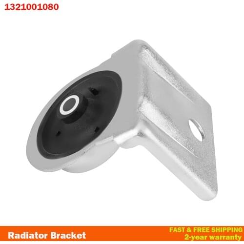 Car Aluminum Alloy Radiator Bracket Mount Bushing 1321001080 For Citroen Relay 230 244 Fiat Ducato Peugeot Boxer 1996 - 2004