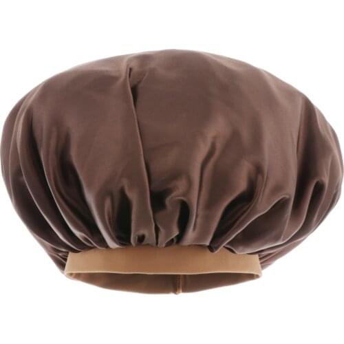 1 Piece Satin Silky & Smooth Bonnet Night Sleep Cap – Luxurious Fabric
