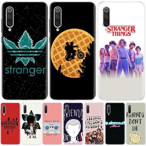 Stranger Things Poster TV Phone Case For Xiaomi Mi Note 10 11 9 8 10T 9T CC9 A1 A2 A3 Poco F1 X3 F2 Pro Lite 5X 6X Cover Coque