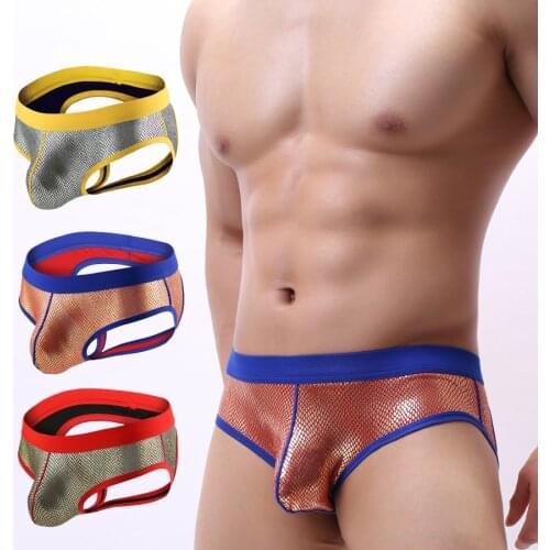 Mens Sexy Gay Men Underwear men thong g string homme Jockstrap ropa interior hombre gay Sexy Briefs cuecas Male panties CK29