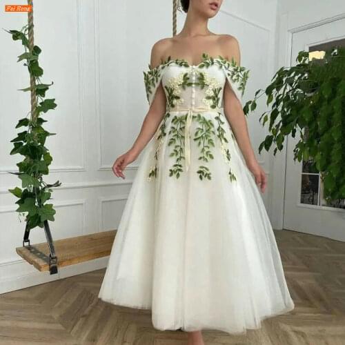 Fei Rong Womens Off Shoulder Dresses