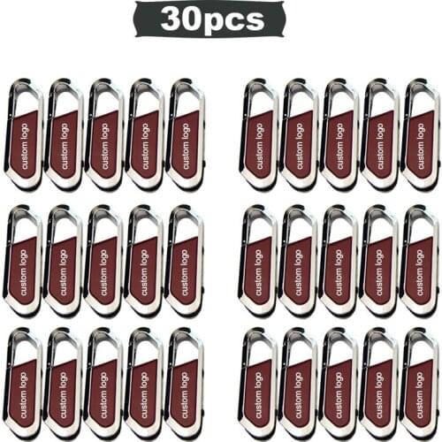 30pcs/lot Pen Drive 8GB 16GB usb flash drive 32GB 64GB 128GB metal Key memory U disk stick High speed usb2.0 for Tablet/PC