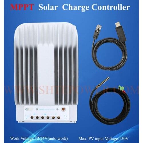 Hot sale Tracer 4215BN solar charge 24v 40a mppt controller including USB and sensor EPsolar