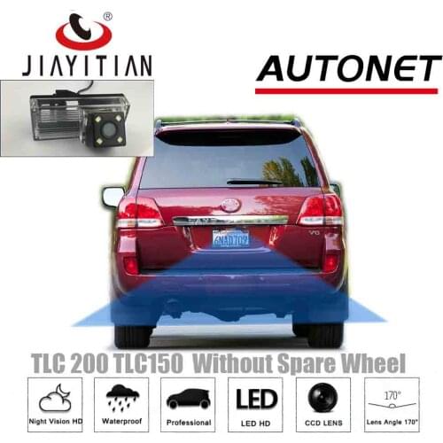JIAYITIAN Rear View Camera TLC200 TLC150 tlc100 V8 V6 (Without Spare Wheel)CCD/Night Vision/Reverse Camera/Backup Parking Camera