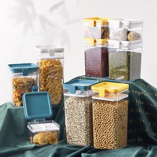 Dried fruit powder box storage box storage tank Sealed tank storage tank moisture-proof food-grade jar refrigerator snack