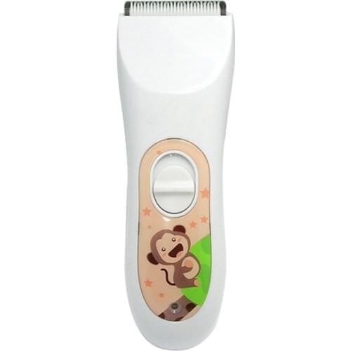 Baby Electric Hair Clipper USB Rechargeable Powerful Waterproof Hair Trimmers Clipper for Adult Child Baby Low Noise Hair Cutter