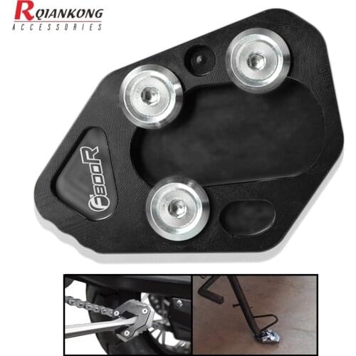 Motorcycle Side Stand Kickstand Support Enlarge Plate Foot Pads For BMW F800R F 800 R f800r 2009 2010 2011 2012 2013 2014 2015